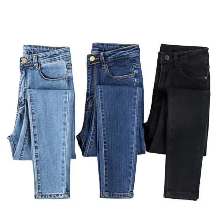 European Fashion Female Denim Pants3